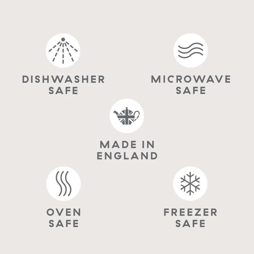 Buy ๐ Halo 4-Piece Contemporary Blue Clay Dinnerware Set (Service for 1) by Denby ๐ - Image 7