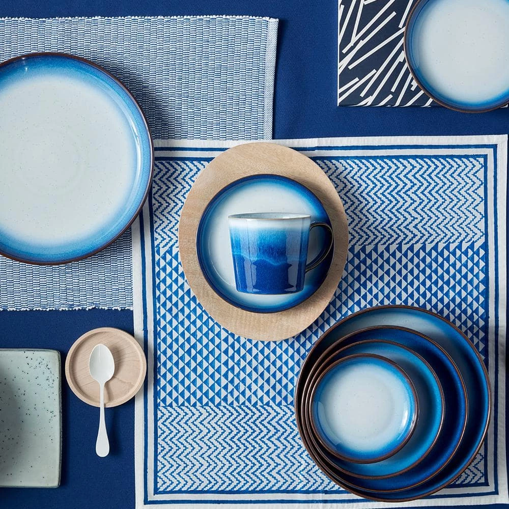 Best deal 😀 Blue Haze 10.45 in. 4-Piece Round Nesting Bowl Set by Denby 🔔 - Image 6
