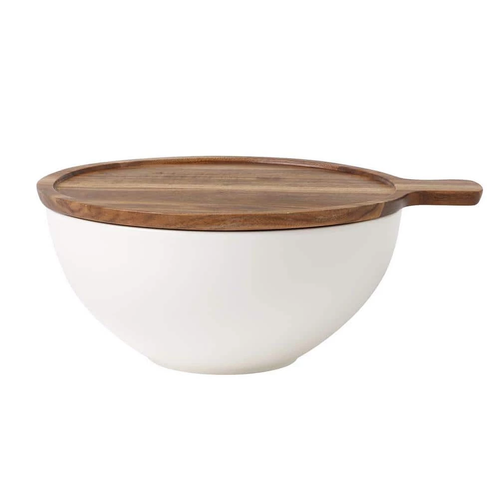 Best Sale ๐ Artesano 9-1/2 in. Wood Tray Cover for Vegetable Bowl by Villeroy & Boch ๐งจ - Image 3