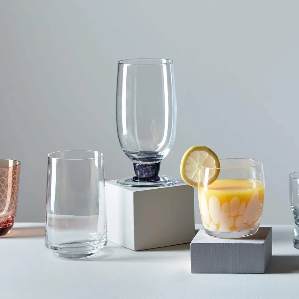 Cheapest ๐คฉ Natural Canvas 16.90 oz. Clear Glass Tumblers (Set of 2) by Denby ๐ - Image 3