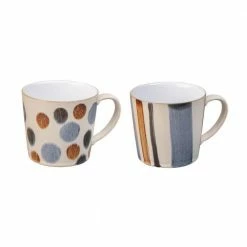 Best reviews of 🤩 13.9 oz. Brown Stoneware Coffee Mug Set 2-Piece by Denby 👍