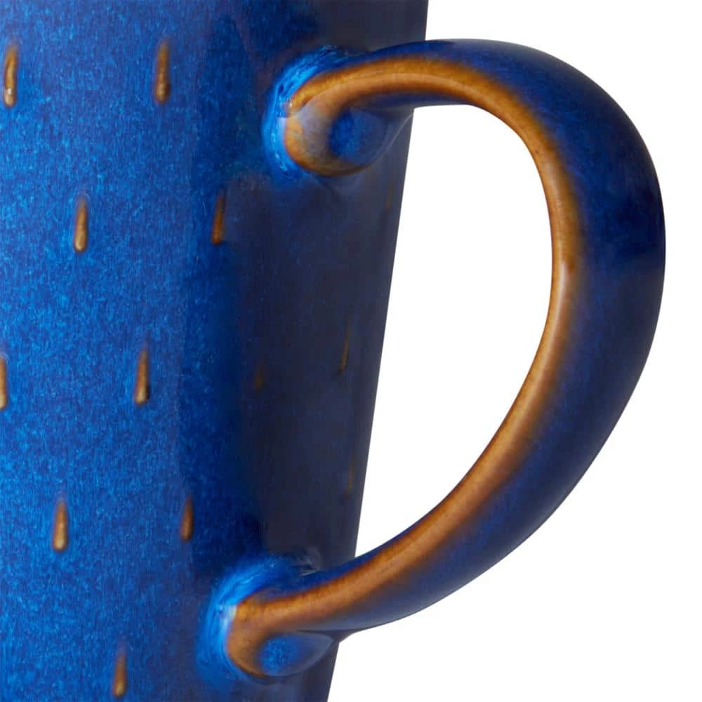 Cheap ๐ 13.52 oz. Imperial Blue Stoneware Cascade Coffee Mug by Denby ๐ - Image 3