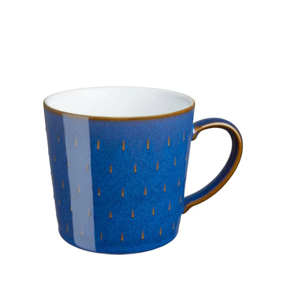 Cheap ๐ 13.52 oz. Imperial Blue Stoneware Cascade Coffee Mug by Denby ๐