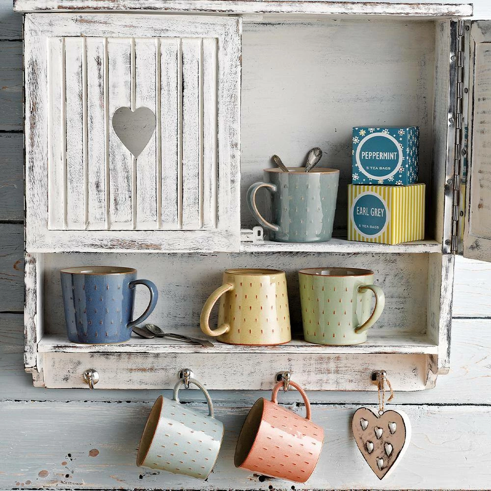 Budget ๐ Portico/Terrace 13.52 oz. Off-White Stoneware Cascade Coffee Mug by Denby ๐ - Image 4