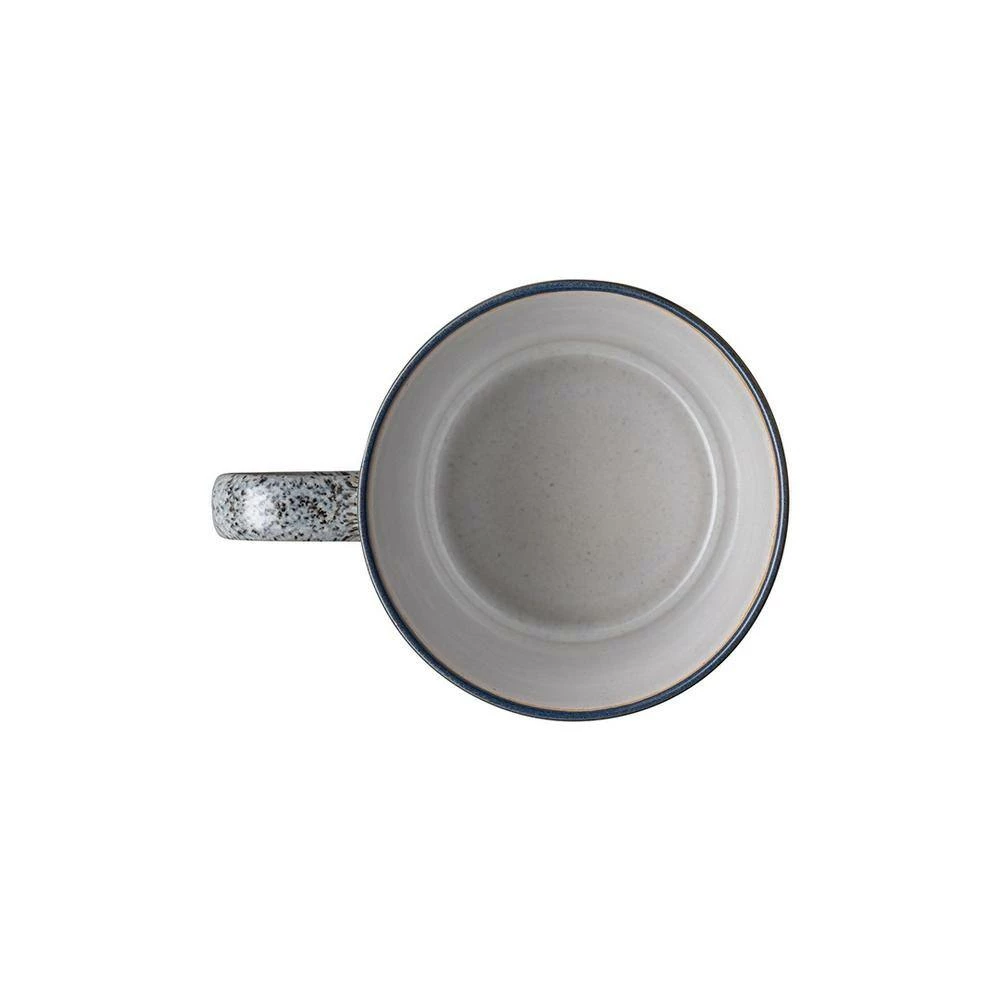 Cheap 😀 13.52 oz. Studio Grey/White Ridged Coffee Mug by Denby 😍 - Image 2