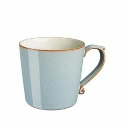 Coupon ✔️ Heritage Terrace 13.18 oz. Gray Stoneware Large Coffee Mug by Denby 😉