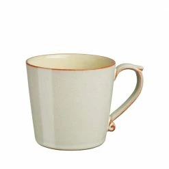 Cheap 💯 Heritage Veranda 13.18 oz. Off-White Stoneware Large Coffee Mug by Denby 👏