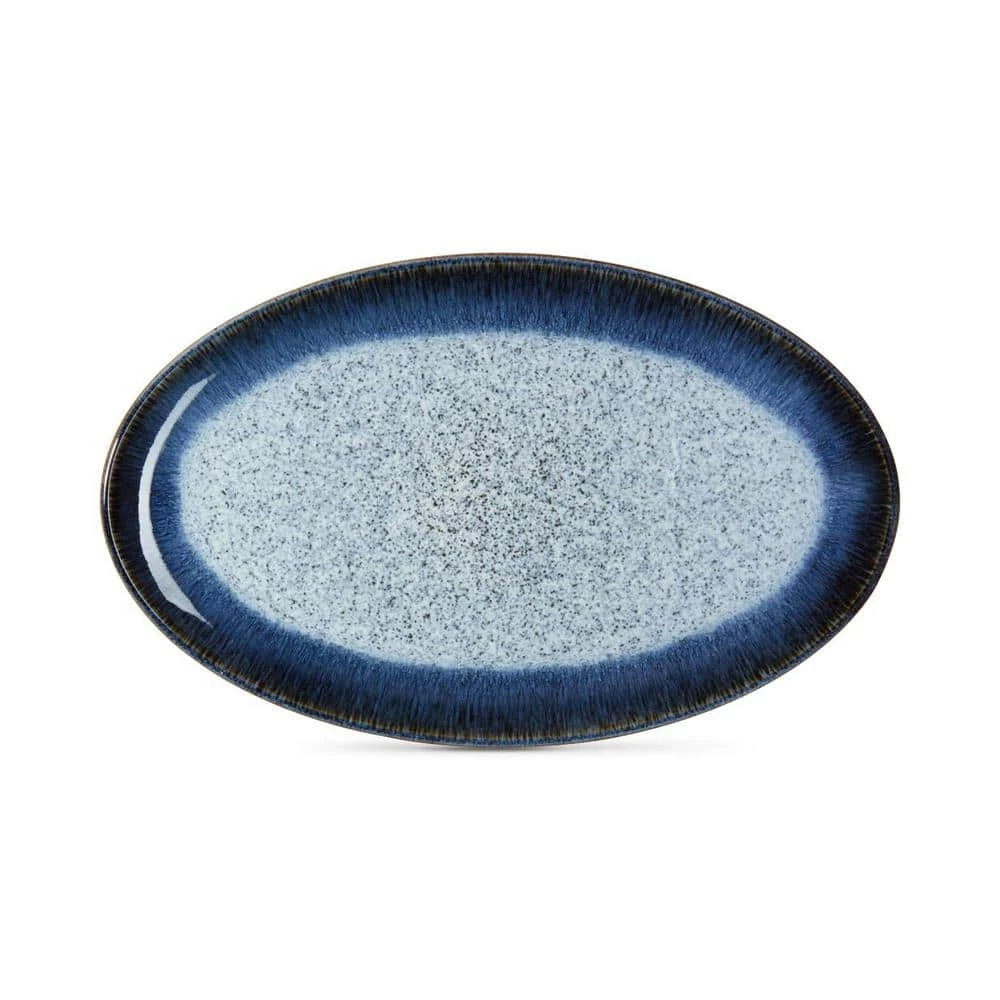 Promo โ๏ธ Halo Stoneware Oval Platter by Denby โ๏ธ