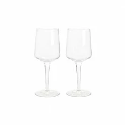 Deals ✔️ Natural Canvas 11.84 oz. Clear Red Wine Glasses (Set of 2) by Denby 🎁