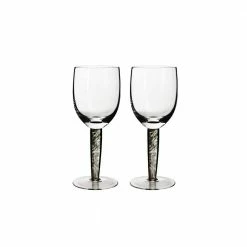 Buy 🧨 Jet 13.52 oz. Red Wine Glasses (Set of 2) by Denby 🤩