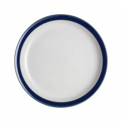 Flash Sale 👏 Elements Dark Blue Dinner Plate by Denby 🧨