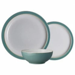 Outlet 🧨 Elements Fern Green 3 -Piece Set (Service for 1) by Denby ✨