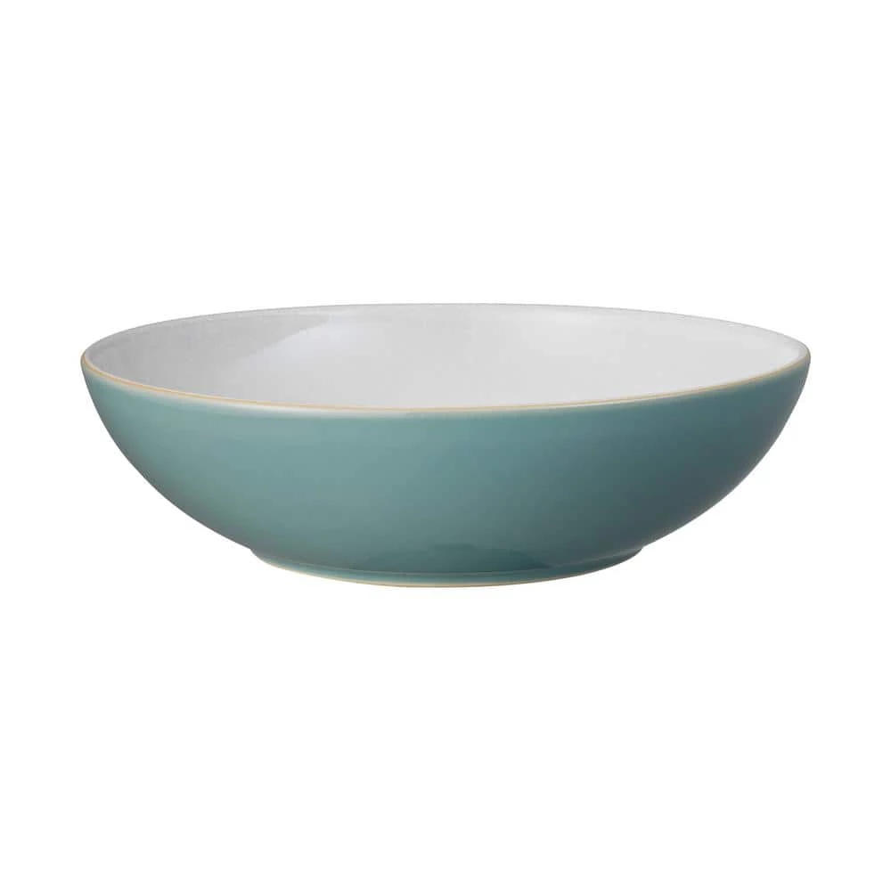 Best Sale โค๏ธ Elements Fern Green 10 in. Stoneware Serving Bowl 67.6 oz. by Denby ๐
