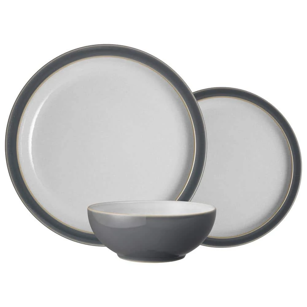 Cheap โค๏ธ Elements Fossil Grey 3 -Piece Set (Service for 1) by Denby ๐