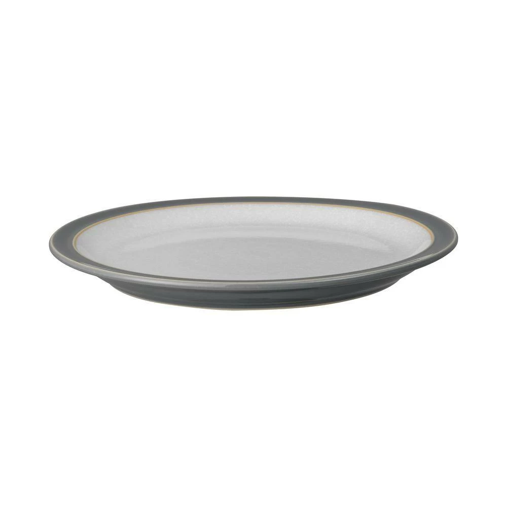 Hot Sale โ๏ธ Elements Fossil Grey Medium Plate by Denby โจ - Image 2
