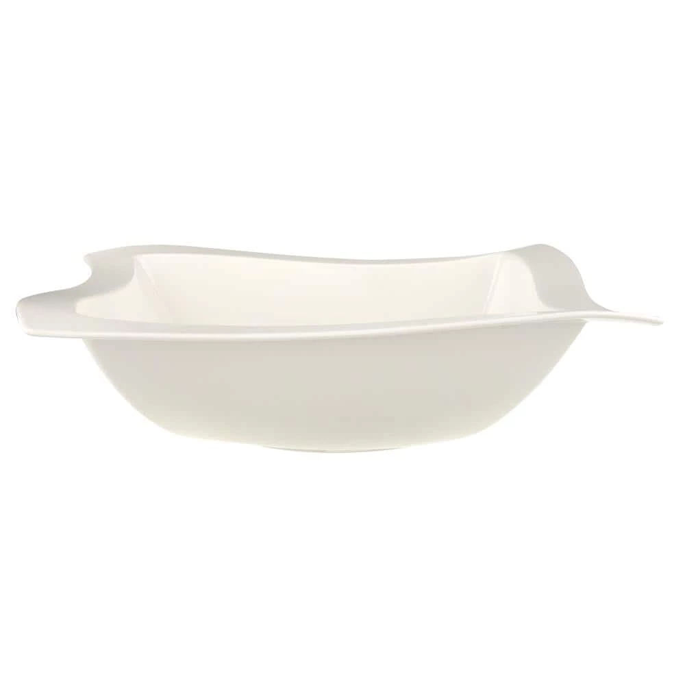 Coupon 😉 New Wave White Porcelain 13 in. Square Salad Bowl by Villeroy & Boch 🥰