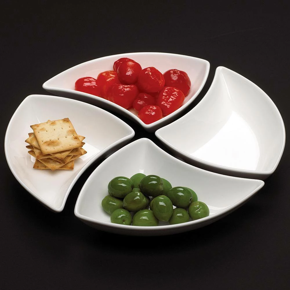 Cheap ๐งจ New Wave 4-Piece Glazed White Appetizer Bowl by Villeroy & Boch ๐ - Image 3