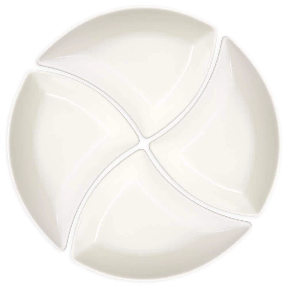 Cheap ๐งจ New Wave 4-Piece Glazed White Appetizer Bowl by Villeroy & Boch ๐