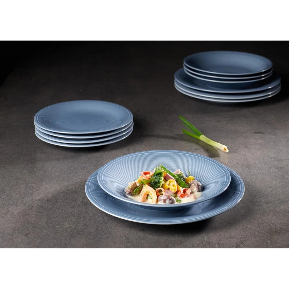 Outlet โญ Color Loop Horizon 12-piece Porcelain Dinnerware Set by Villeroy & Boch โญ - Image 4