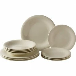Top 10 ✔️ Color Loop Natural 12-piece Porcelain Dinnerware Set by Villeroy & Boch 🔔