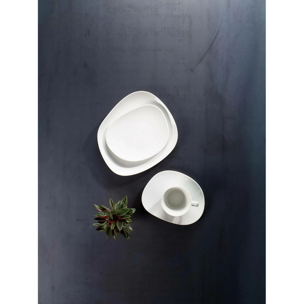 Flash Sale ๐ Organic White 6-3/4 in. x 6-14" Coffee Cup Saucer by Villeroy & Boch ๐ - Image 4