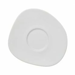 Flash Sale 🛒 Organic White 6-3/4 in. x 6-14" Coffee Cup Saucer by Villeroy & Boch 😍