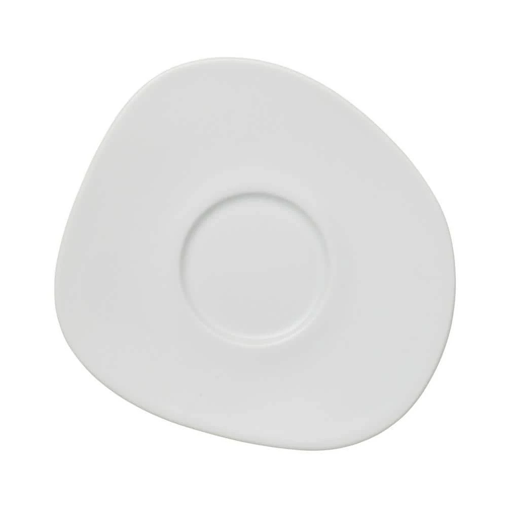 Flash Sale ๐ Organic White 6-3/4 in. x 6-14" Coffee Cup Saucer by Villeroy & Boch ๐