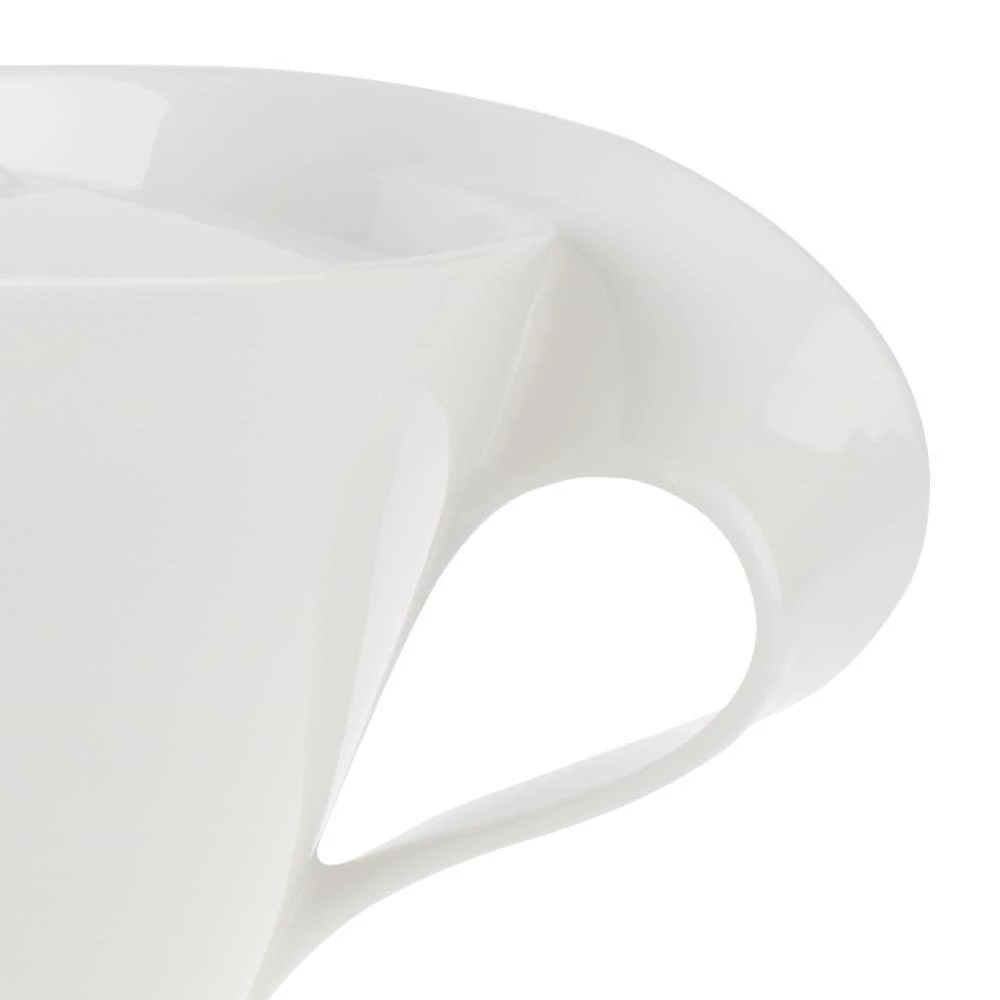 Cheapest ๐ New Wave White Porcelain Covered Vegetable Bowl by Villeroy & Boch โจ - Image 2