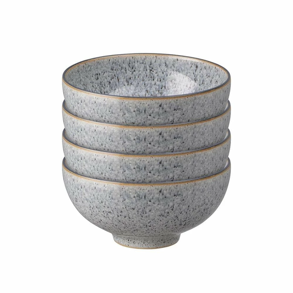 Best deal 🌟 Studio Grey Stoneware 16.23 fl. oz. Rice Bowl (Set of 4) by Denby 💯