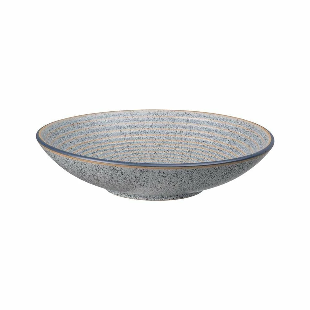 Outlet 🎁 Studio Grey Stoneware 33.81 fl. oz. Medium Ridged Bowl by Denby 😍