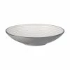 Deals 😍 Studio Grey White Stoneware 84.53 fl. oz. Large Ridged Bowl by Denby 👏
