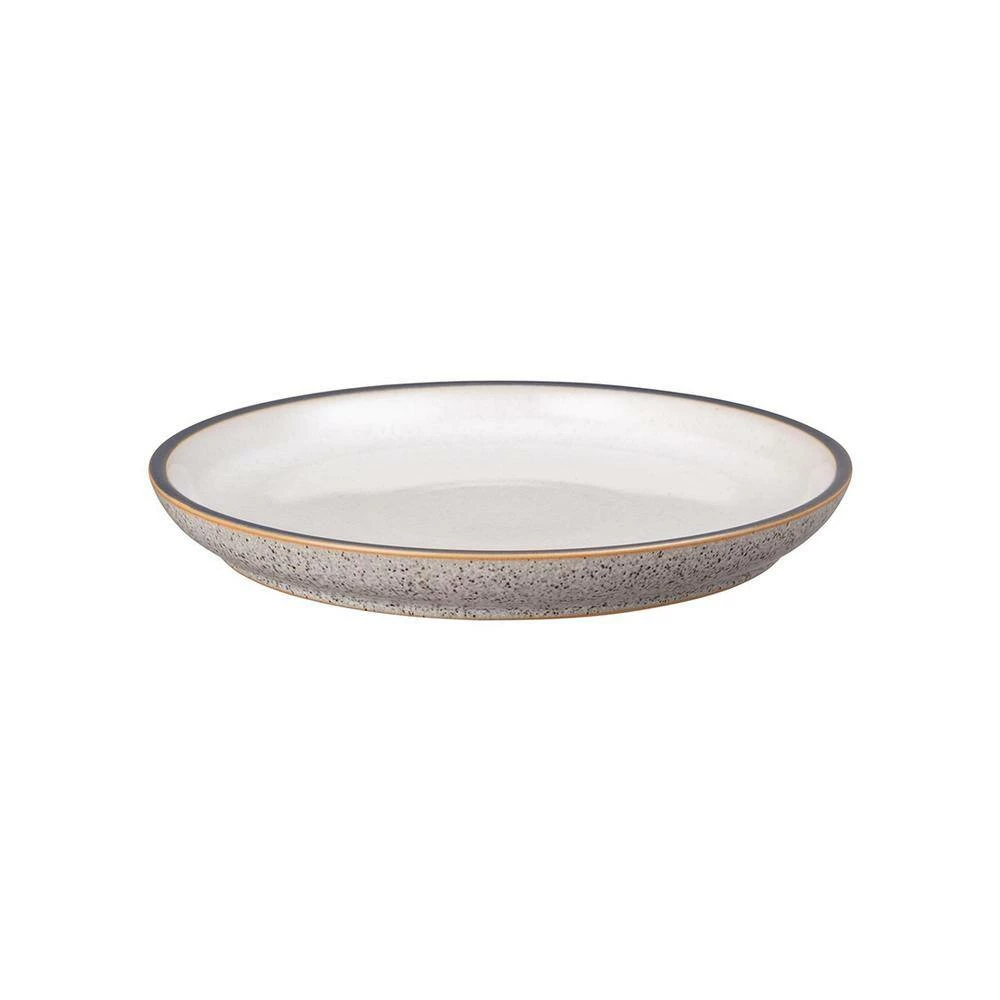 Outlet ๐ Studio Grey/White Medium Coupe Plate (Set of 4) by Denby ๐งจ - Image 2