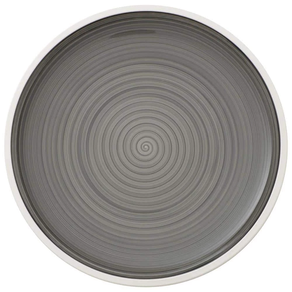 New โจ Manufacture Gris 10-1/2 in. Dinner Plate by Villeroy & Boch ๐