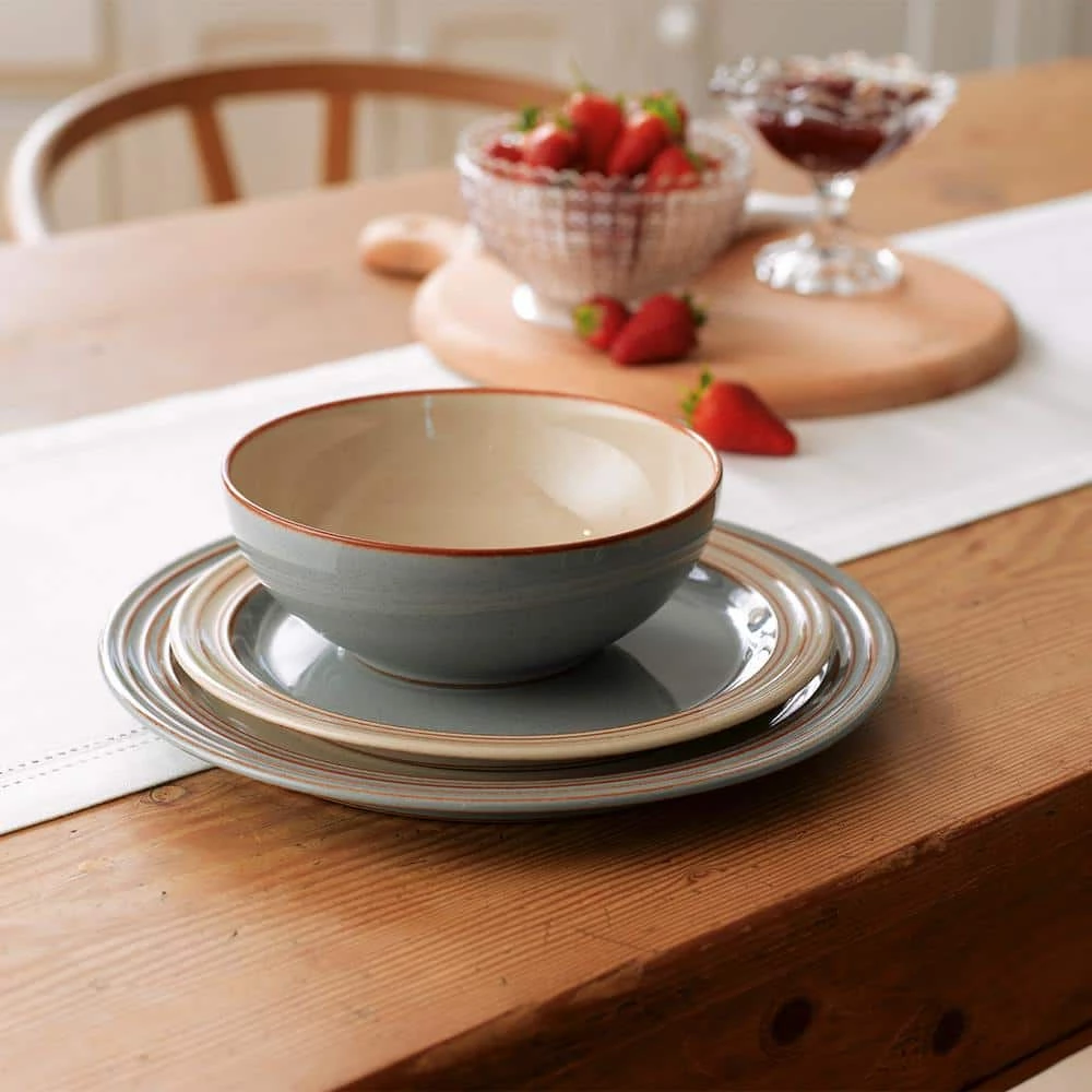 Hot Sale โจ Heritage Terrace Stoneware 27.72 oz. Light Blue Cereal Bowl by Denby ๐งจ - Image 3