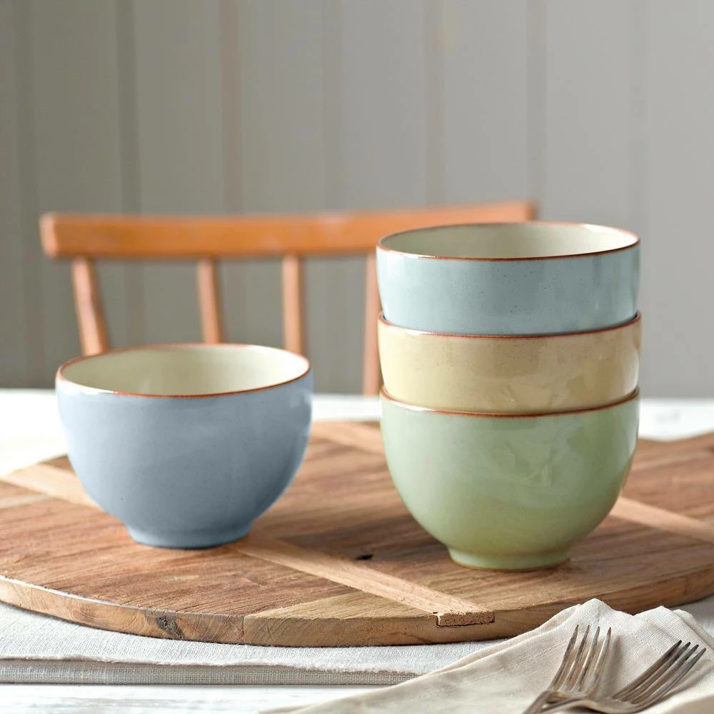 Deals ๐คฉ Heritage Terrace Stoneware 30.43 fl. oz. Light Blue Deep Noodle Bowl by Denby โจ - Image 4
