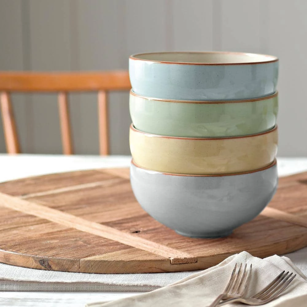 Budget 🎉 Heritage Terrace Stoneware 41.25 fl. oz. Light Blue Large Noodle Bowl by Denby 🔥 - Image 4