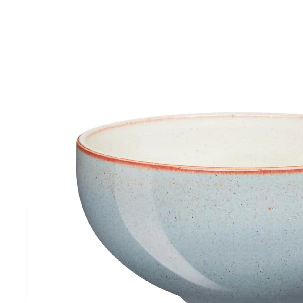 Budget 🎉 Heritage Terrace Stoneware 41.25 fl. oz. Light Blue Large Noodle Bowl by Denby 🔥 - Image 2
