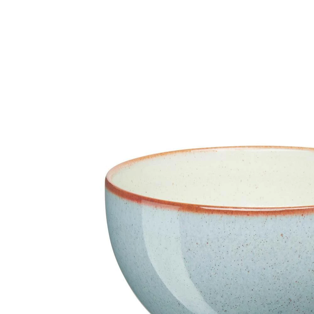 Brand new ๐ Heritage Terrace Stoneware 10 fl. oz. Light Blue Small Bowls (Set of 4) by Denby โ๏ธ - Image 2