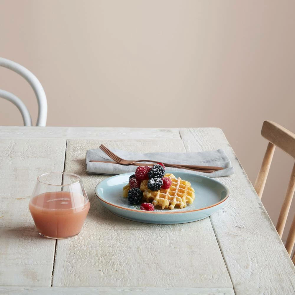 Outlet ๐ฏ Heritage Pavilion Light Blue Coupe Dinner Plate by Denby ๐งจ - Image 4