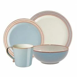 Cheap โจ Heritage Terrace 4-Piece Multi-Colored Dinnerware Set by Denby ๐ฏ