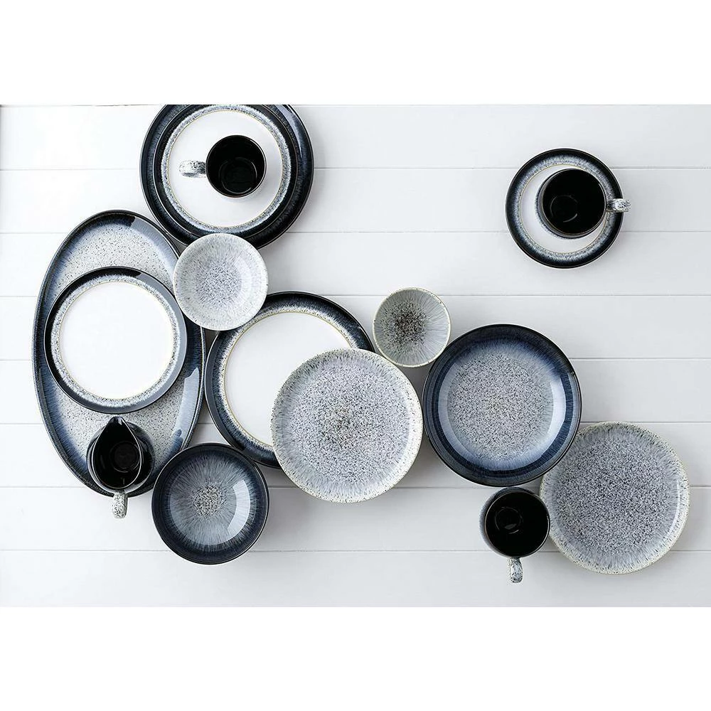 Wholesale 🛒 Halo Coupe Blue Salad Plate (Set of 4) by Denby 👏 - Image 3