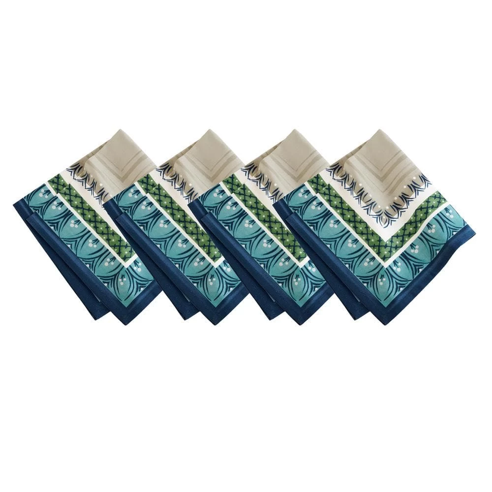 Budget ๐ Casale Blu 21 in. W x 21 in. L in Multi-Color Napkins (Set of 4) by Villeroy & Boch ๐คฉ - Image 2