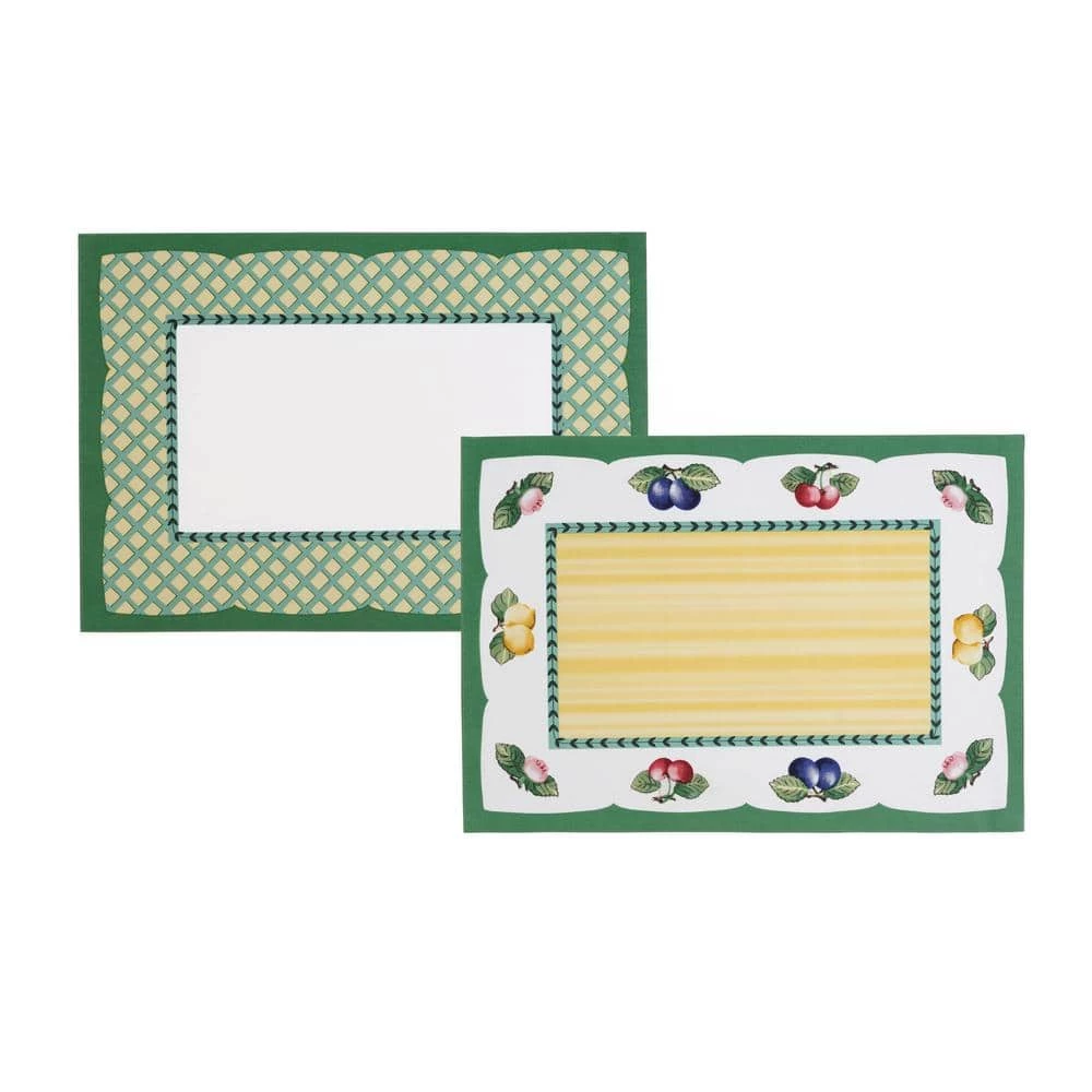 Best Sale 🛒 French Garden 20 in. W x 14 in. L Multi-Color Print Placemats (Set of 4) by Villeroy & Boch 🥰