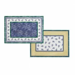 Outlet 👏 14 in. W x 20 in. L Multi-Color-Color Switch 3-Print Placemats (Set of 4) by Villeroy & Boch 🌟