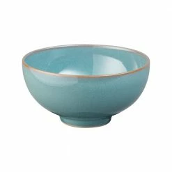 Budget 💯 Azure 5 in. Turquoise Rice Bowl by Denby 🔔