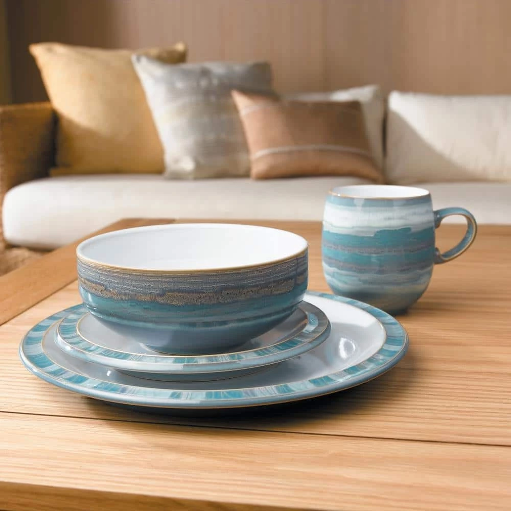 Cheap ๐ฏ Azure Turquoise Coast Dinner Plate by Denby โจ - Image 4