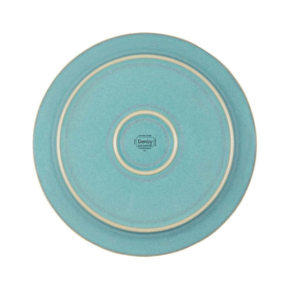 Outlet 🛒 Azure Turquoise Round Coast Salad Plate by Denby ❤️ - Image 3