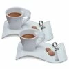 Wholesale ✨ New Wave Caffe White 2.5 oz. Espresso for 2 (6-Piece Set) by Villeroy & Boch 😍