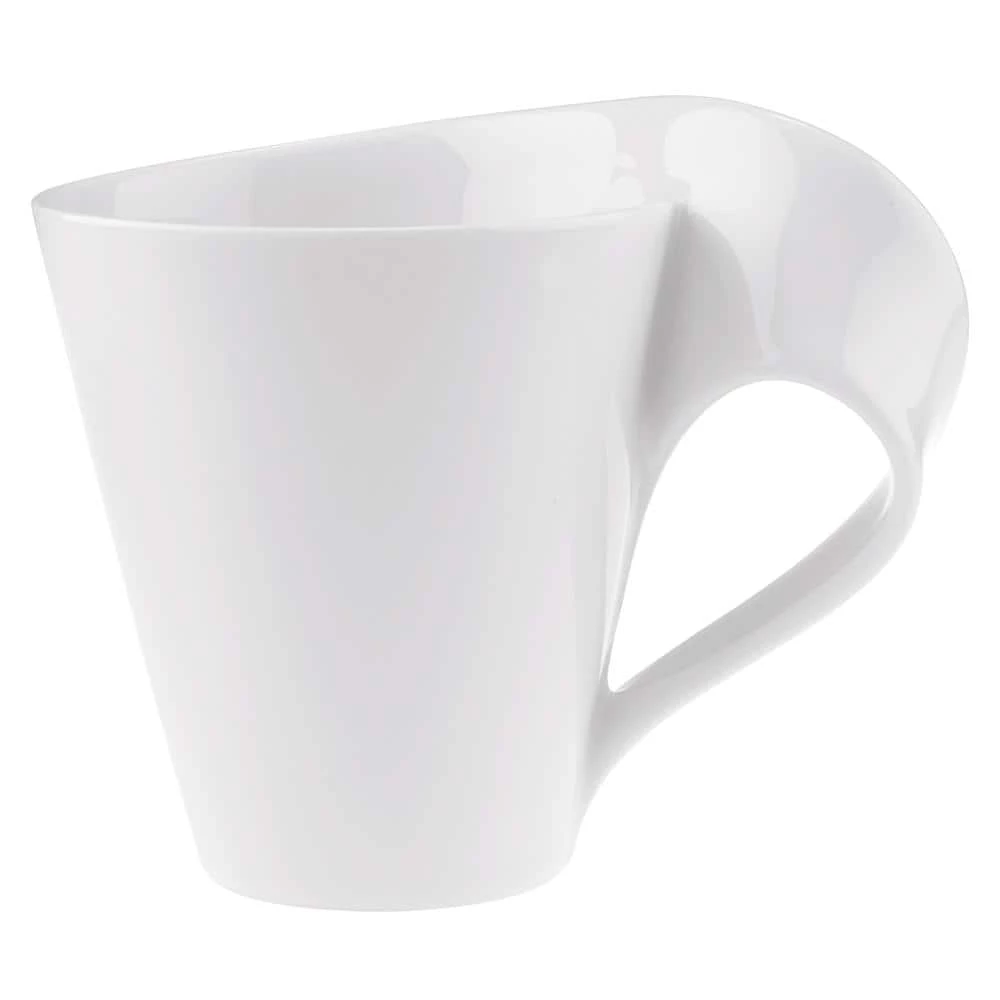 Outlet ๐ New Wave Caffe 11.75 oz. White Porcelain Mug by Villeroy & Boch ๐
