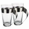 Promo 🌟 New Wave 16 oz. Clear Glass and Stainless Steel Macchiato Mug (Set of 2) by Villeroy & Boch 🤩